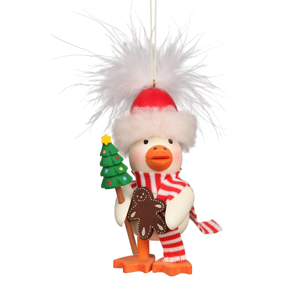 [CU 11 0706] Baumschmuck - Federentlein Weihnachten
