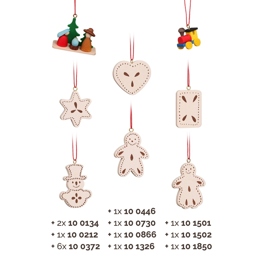 [CU 12 0001] Bestückung für Räucher-Adventskalender