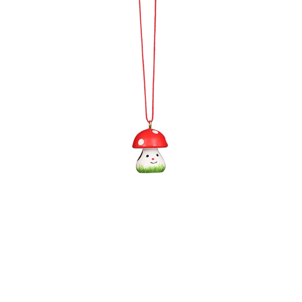 [CU 13 0268] Baumschmuck - Pilz mittel mit Gesicht