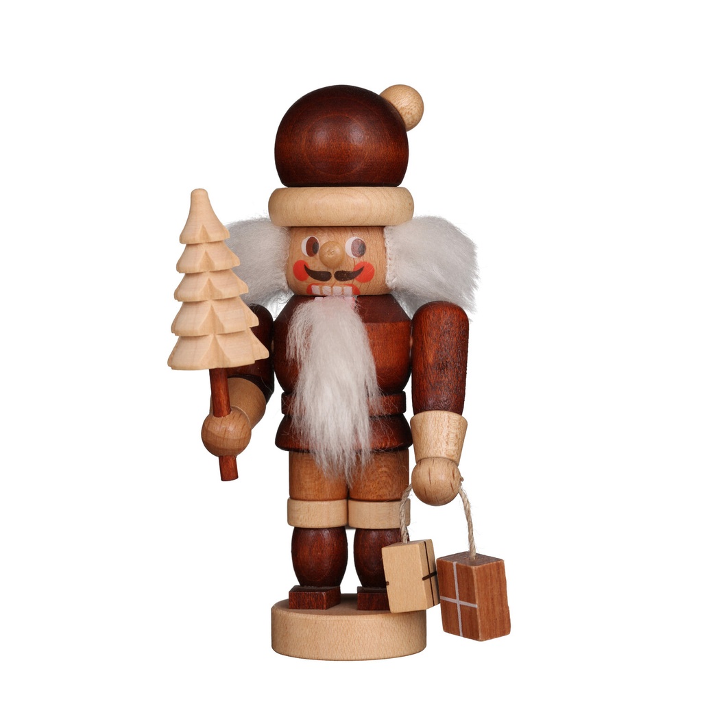 [CU 13 0503] Nußknacker - Mini Weihnachtsmann natur