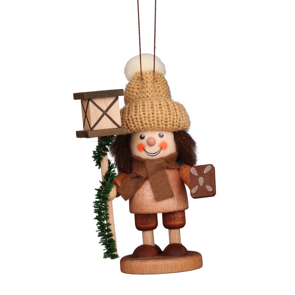 Baumschmuck - Strolch Laternenmännchen natur