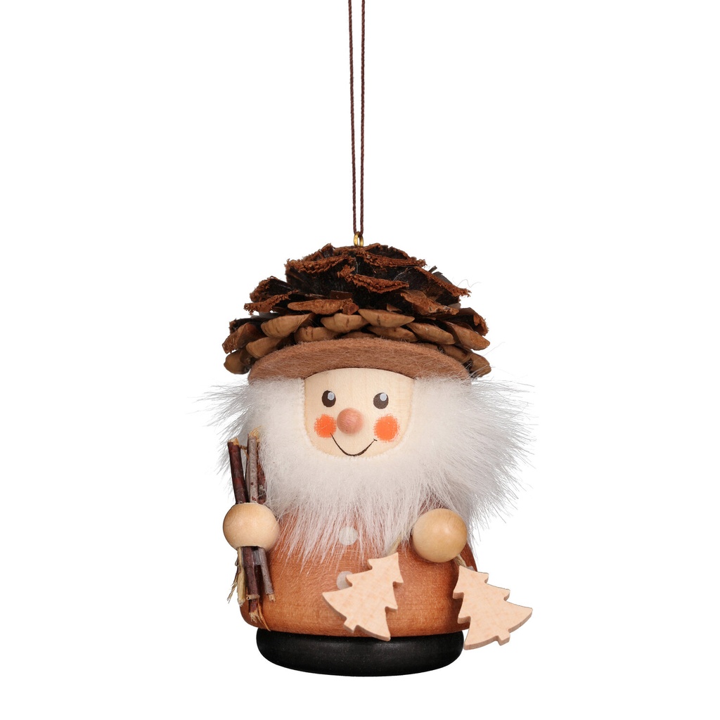 Baumschmuck - WM Zapfenmännchen natur