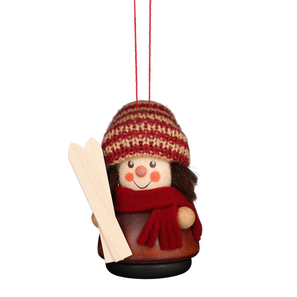 Baumschmuck - WM Skifahrer natur