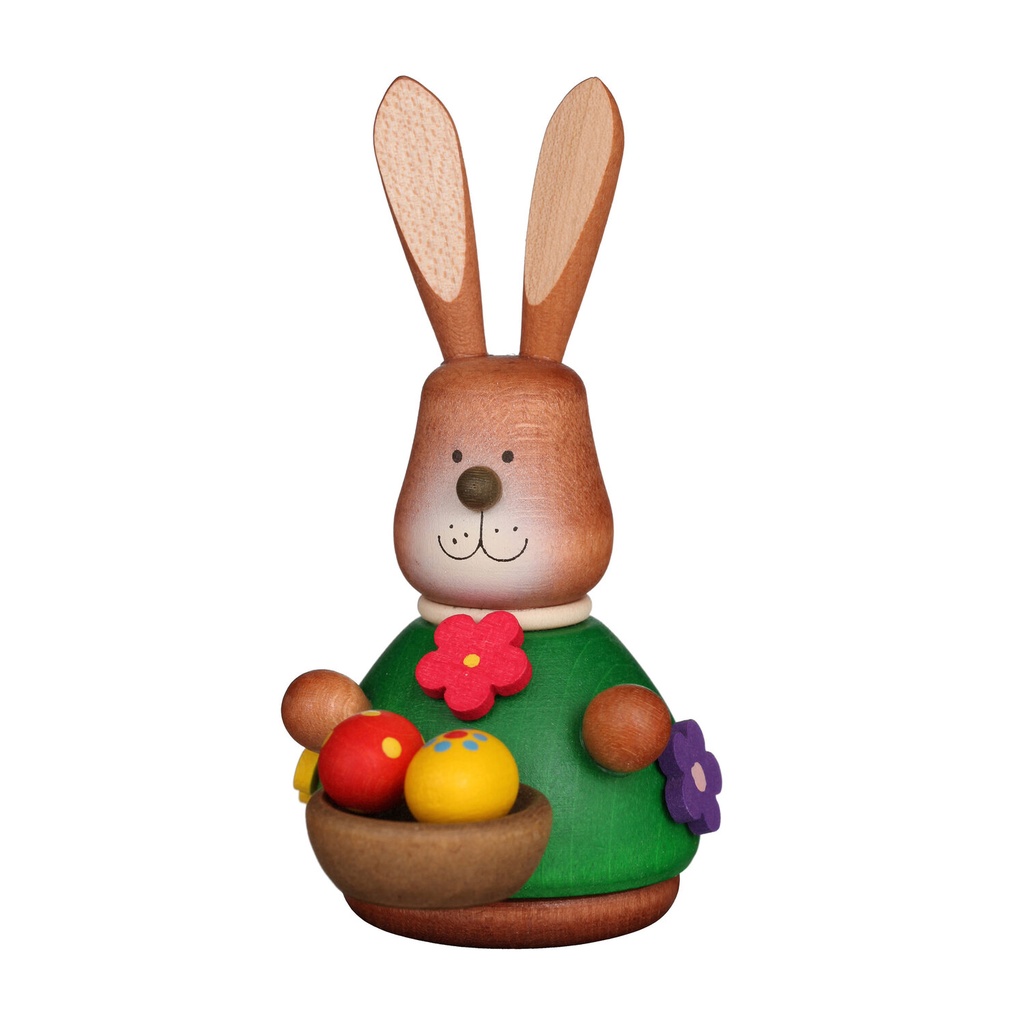 Wackelhase mit Eierkorb