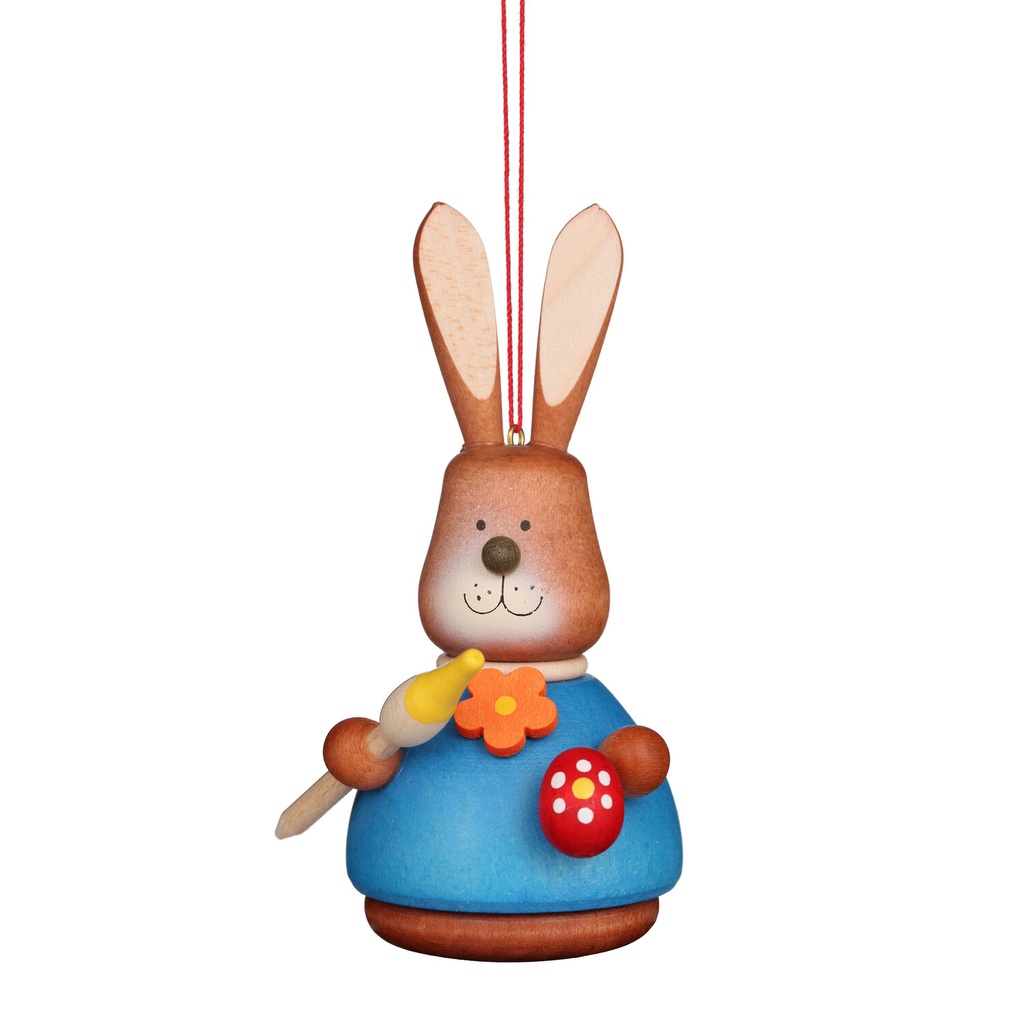 [CU 15 0416] Baumschmuck - Wackelhase mit Pinsel