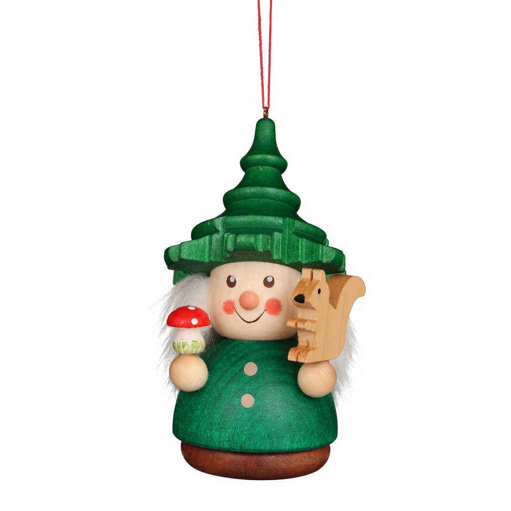 [CU 15 0438] Baumschmuck - WM Baumwichtel grün
