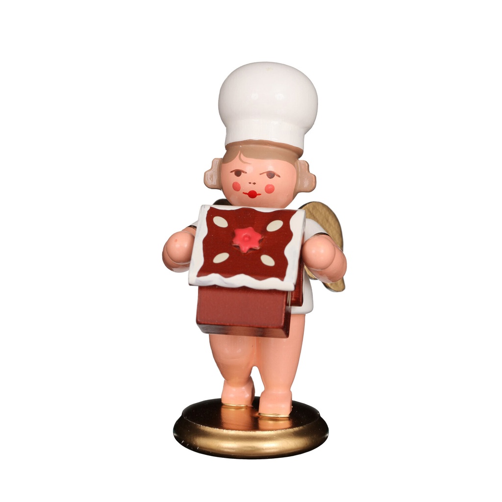 [CU 31 245] Bäckerengel mit Pfefferkuchenhaus