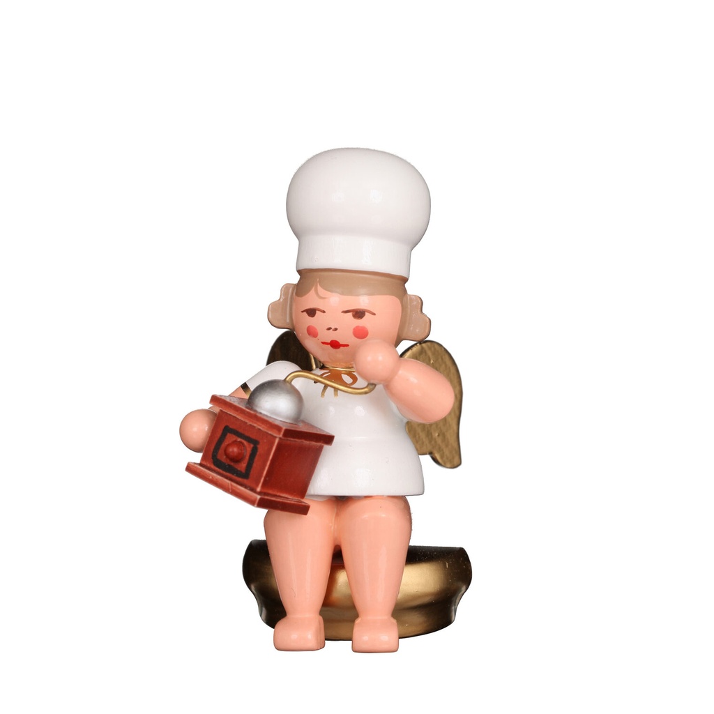 Bäckerengel mit Kaffeemühle