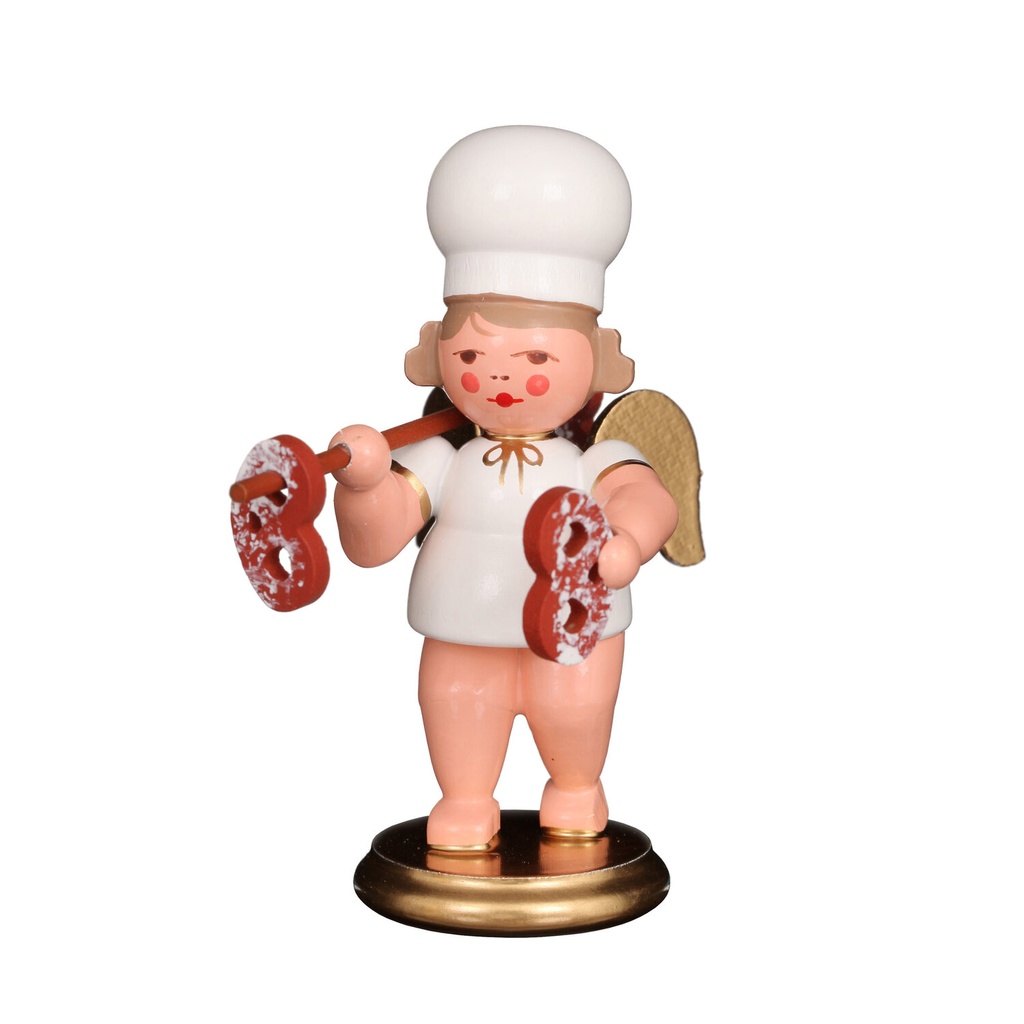Bäckerengel mit Brezel