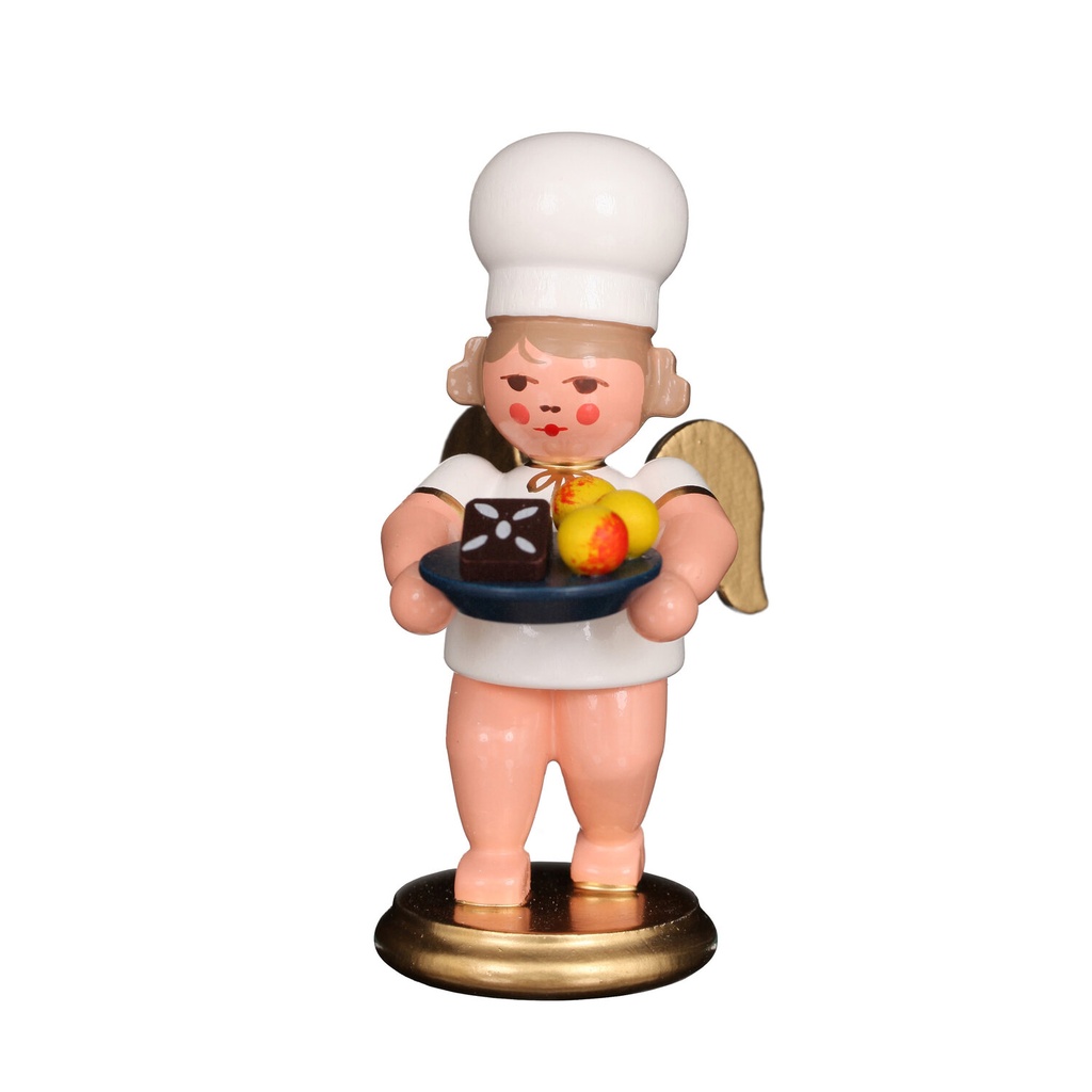 Bäckerengel mit Weihnachtsteller