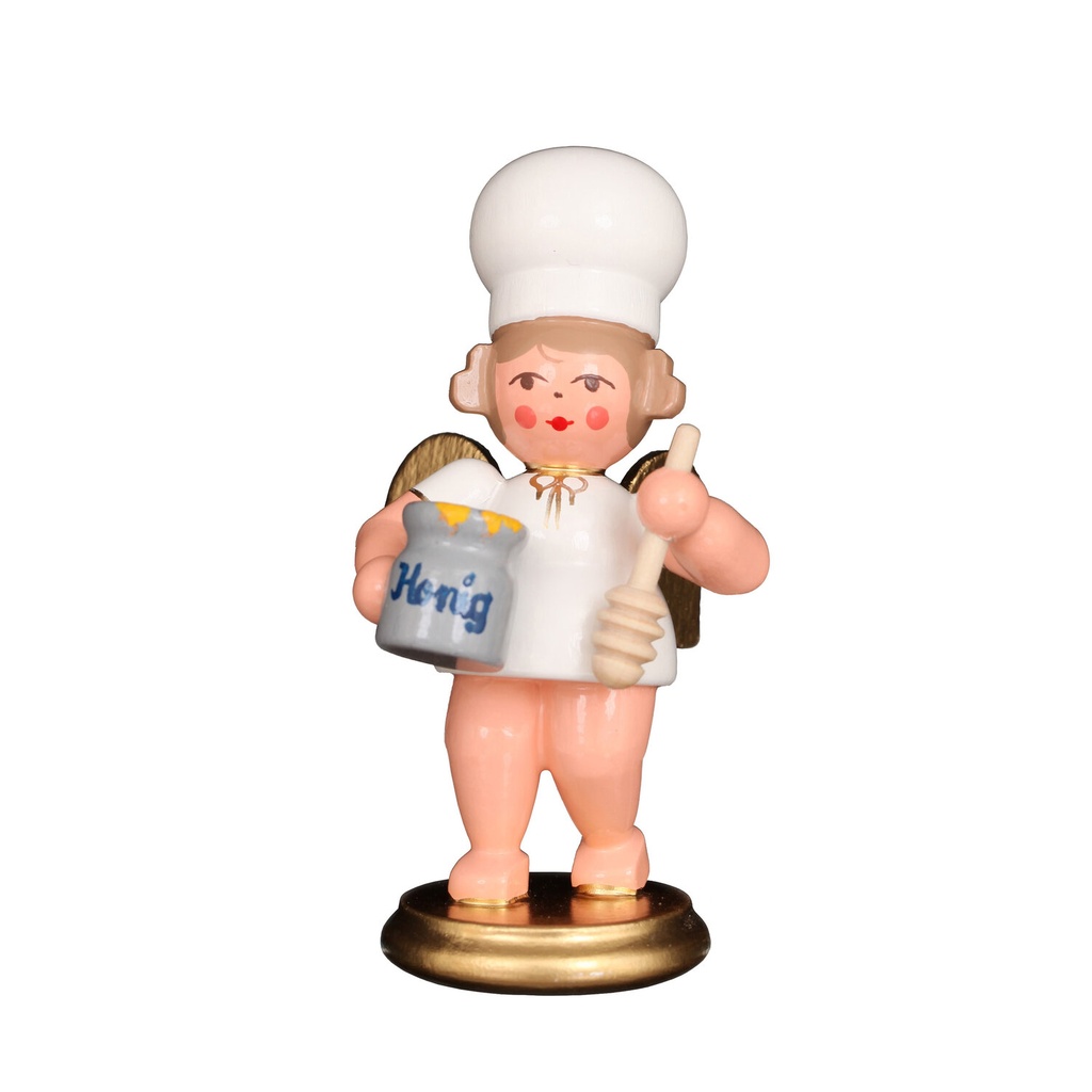 Bäckerengel mit Honigtöpfchen