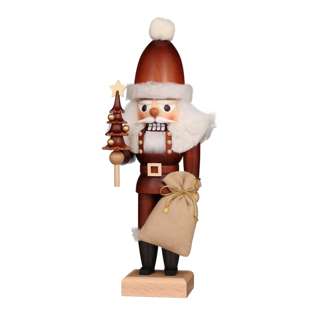 Nußknacker - Weihnachtsmann klein natur