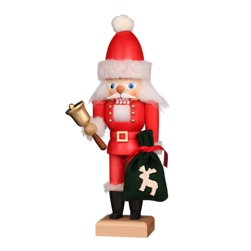 [CU 32 658] Nußknacker - Weihnachtsmann mit Glocke
