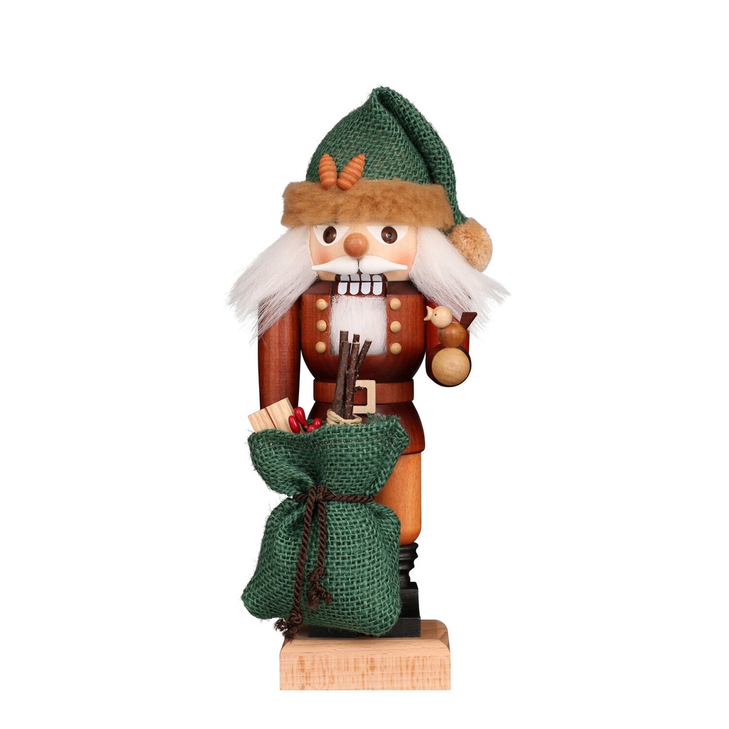 Nußknacker - Weihnachtsmann Waldfreund natur