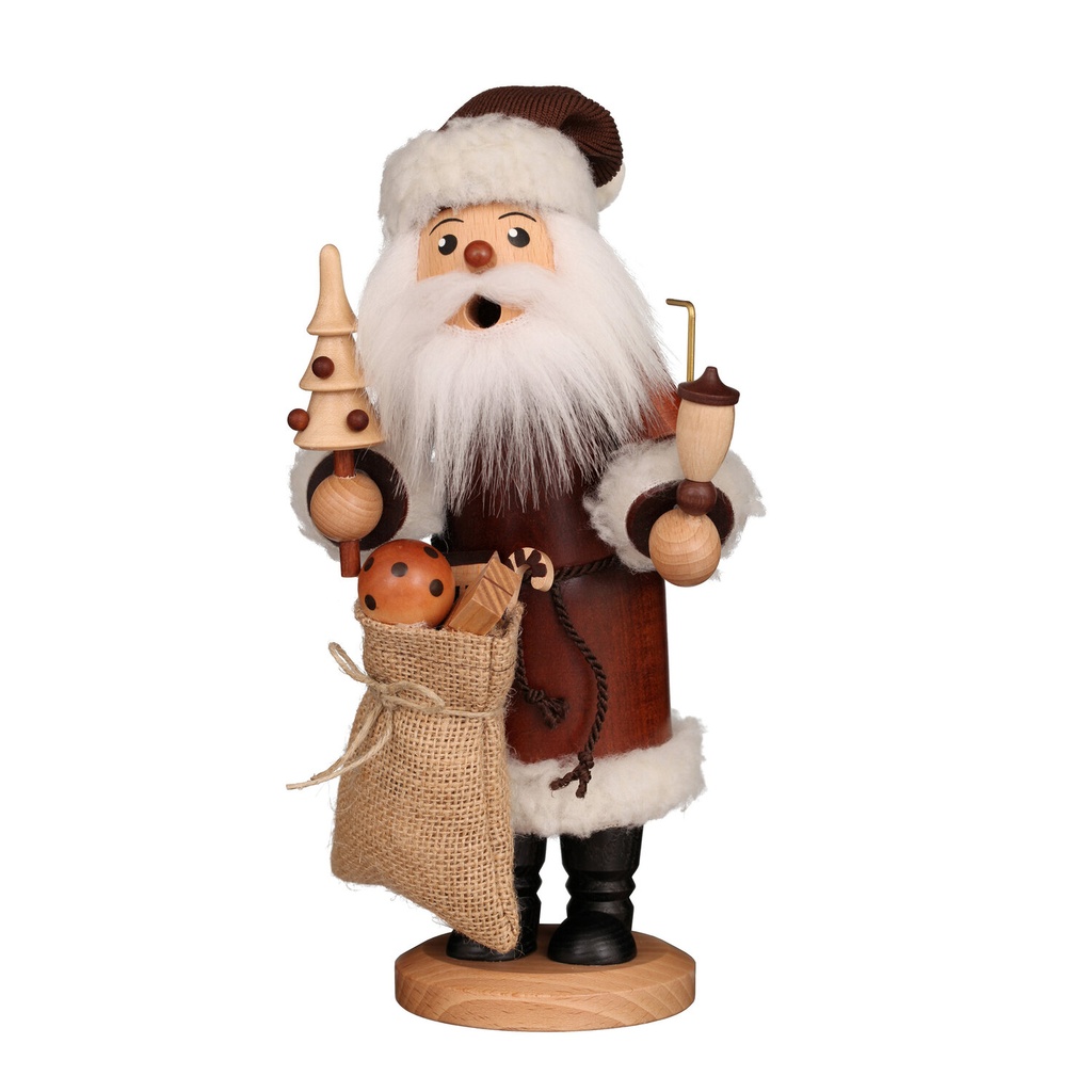 [CU 35 284] Räuchermann - Weihnachtsmann natur