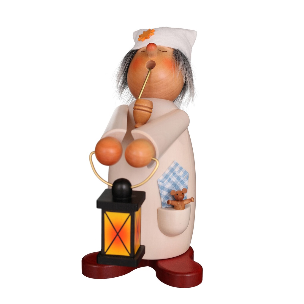 [CU 35 412] Räuchermann - Schlafmütze Laternenträger
