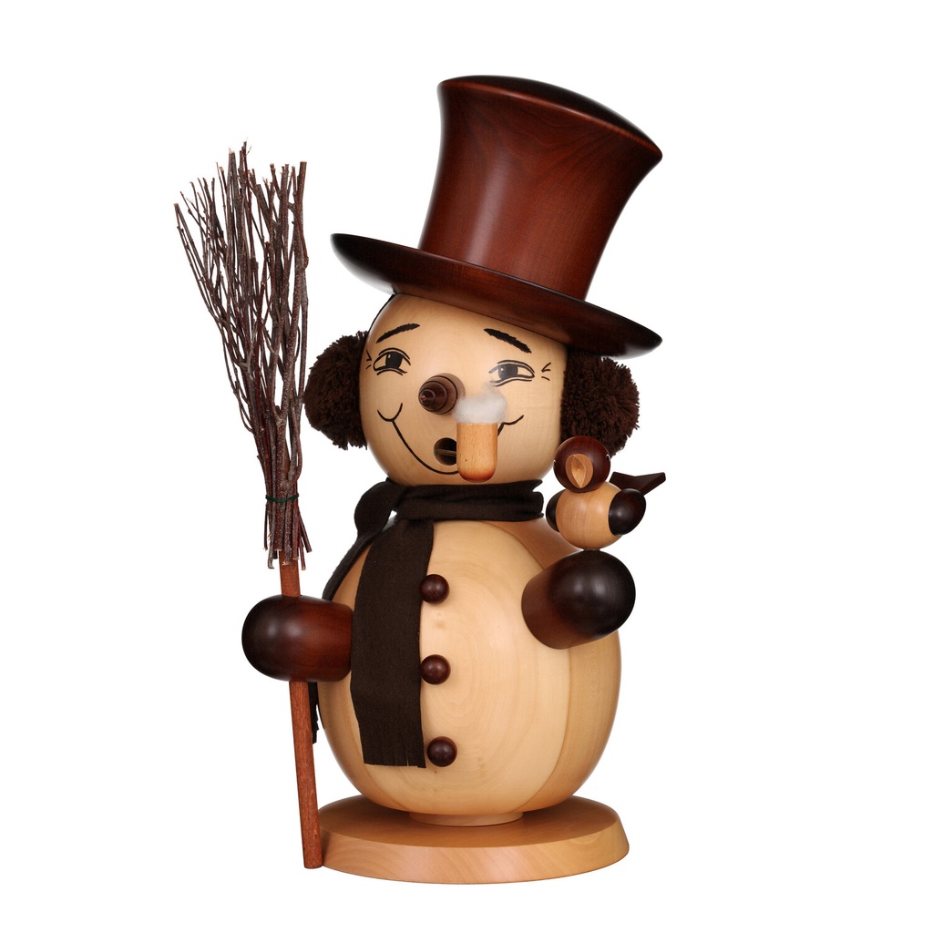 [CU 35 573] Räuchermann - Schneemann natur