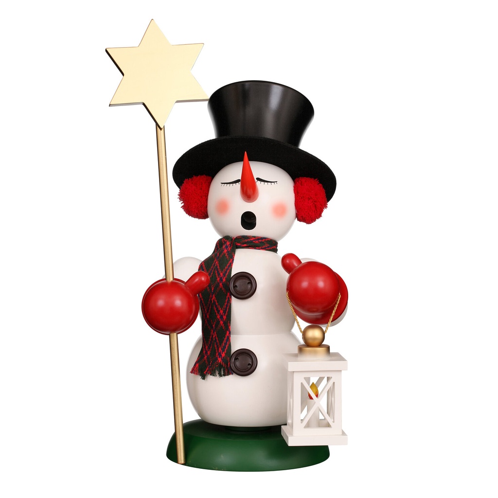 [CU 35 580] Räuchermann - Schneemann Sternenträger