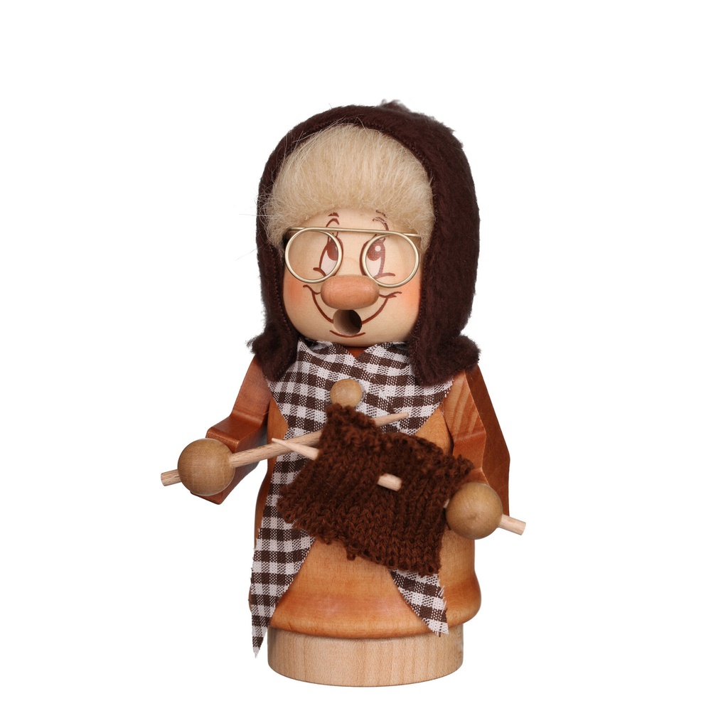 [CU 35 752] Räuchermann - Miniwichtel Oma