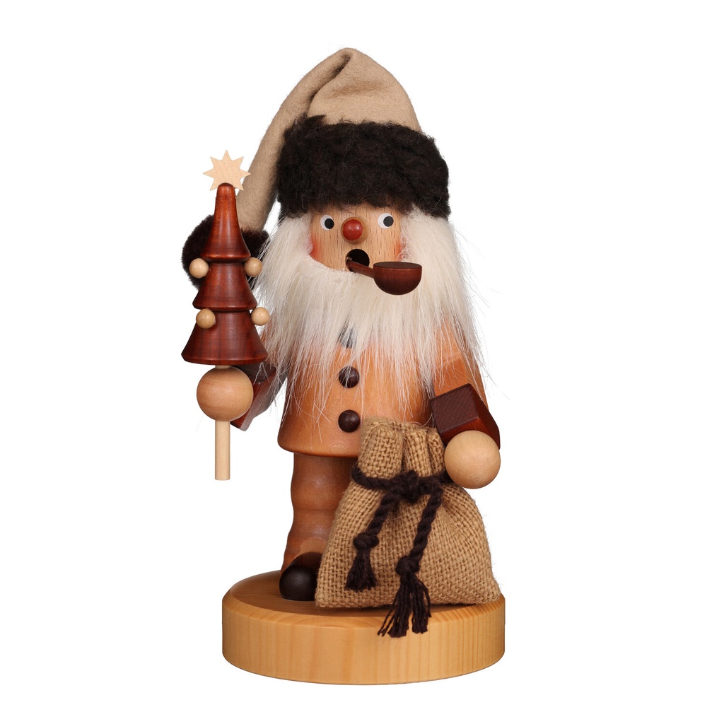 Räuchermann - Weihnachtsmann natur