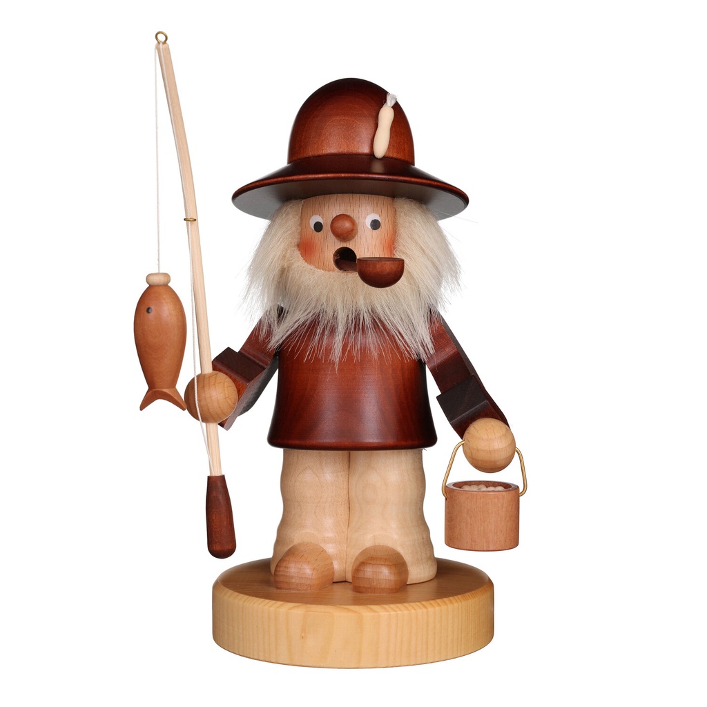[CU 35 969] Räuchermann - Angler natur