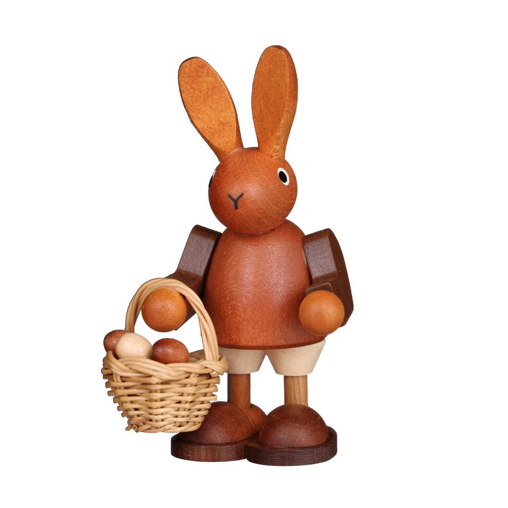 [CU 37 442] Hase mit Eierkorb natur