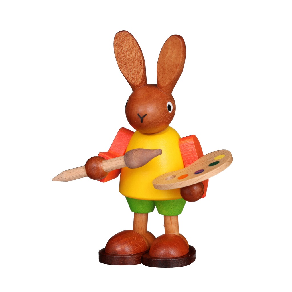 [CU 37 472] Hase mit Farbpalette