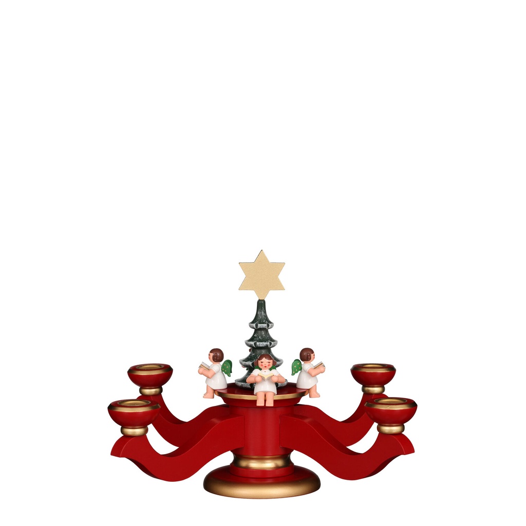 Adventsleuchter rot