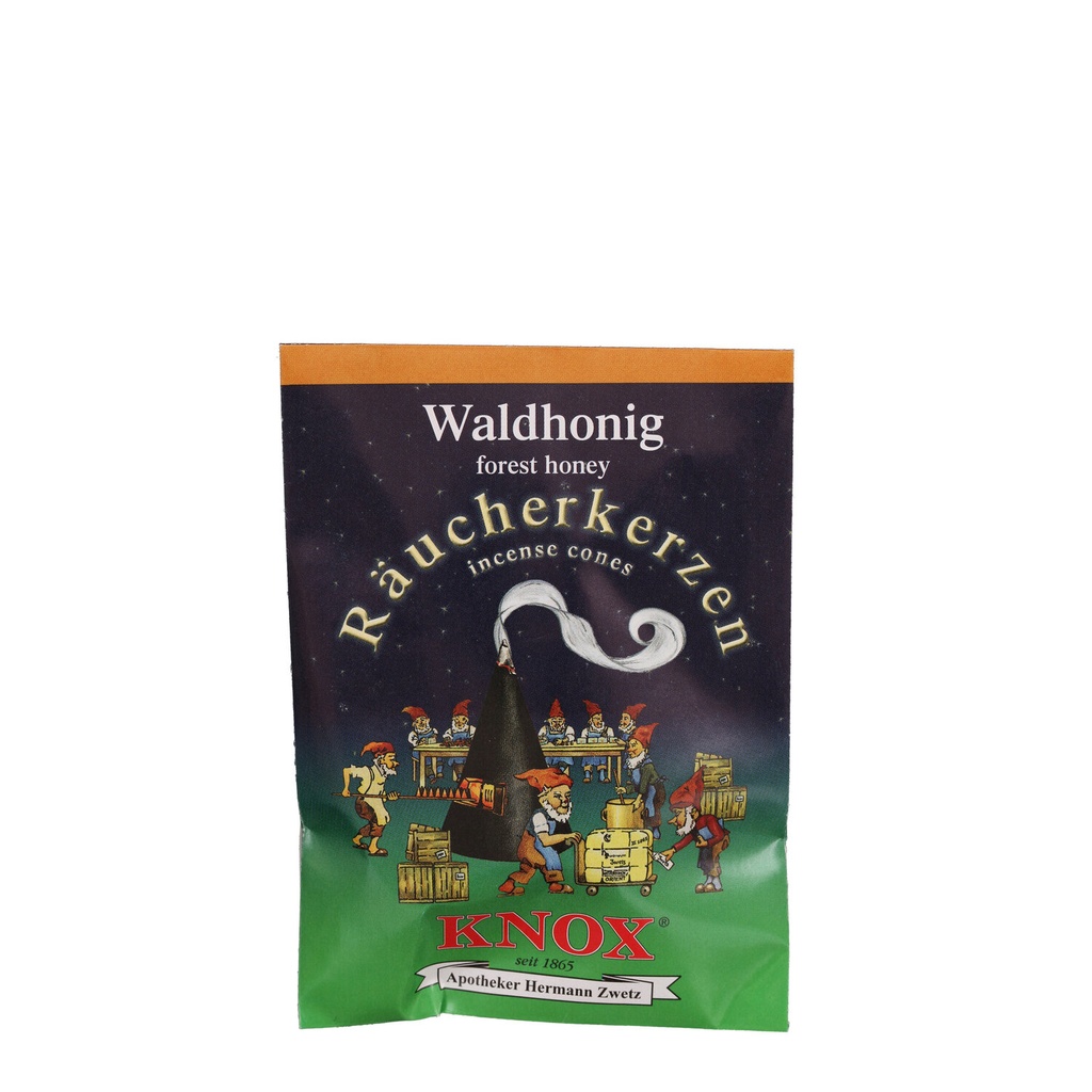 Räucherkerzen - Waldhonig (5 Stück)