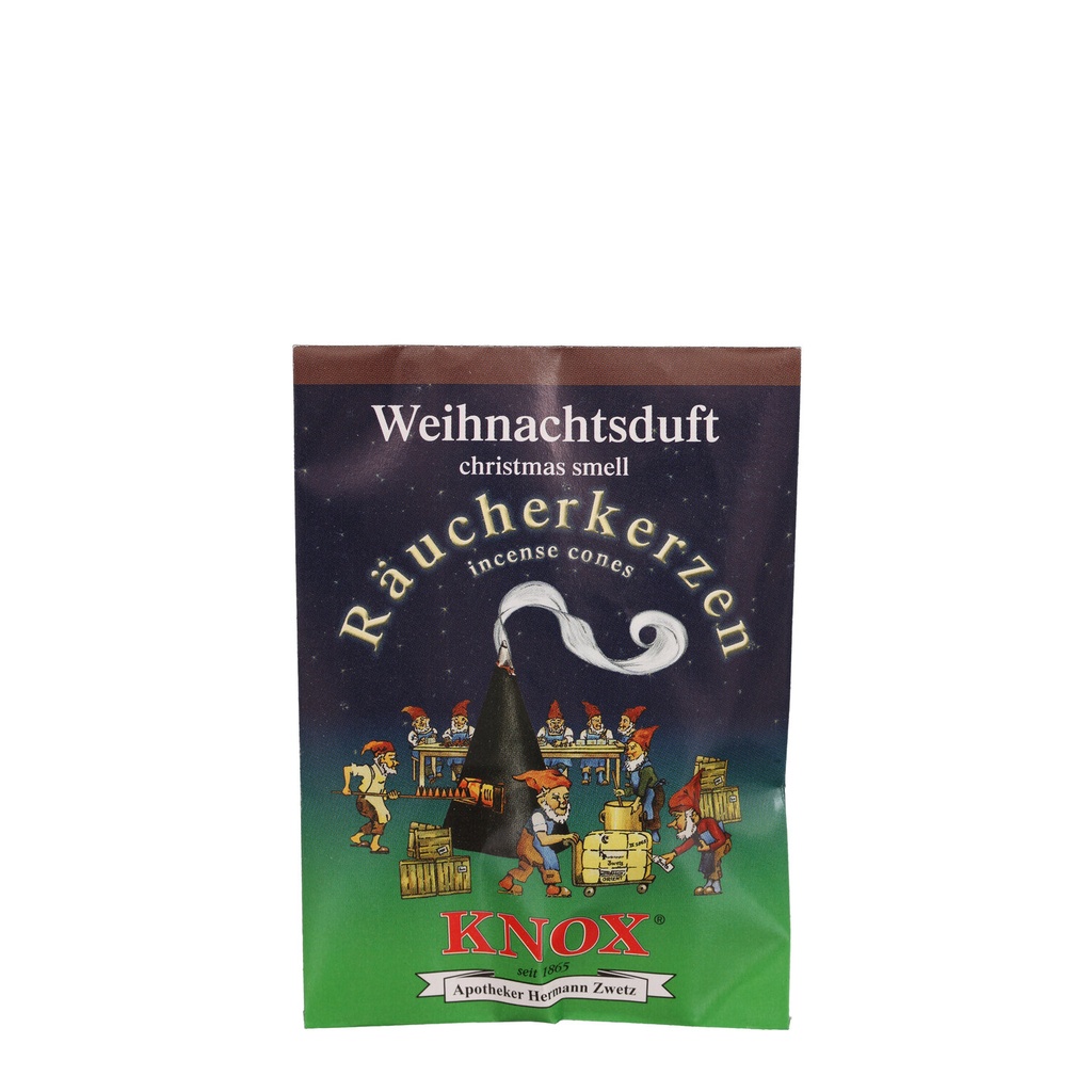 Räucherkerzen - Weihnachtsduft (5 Stück)