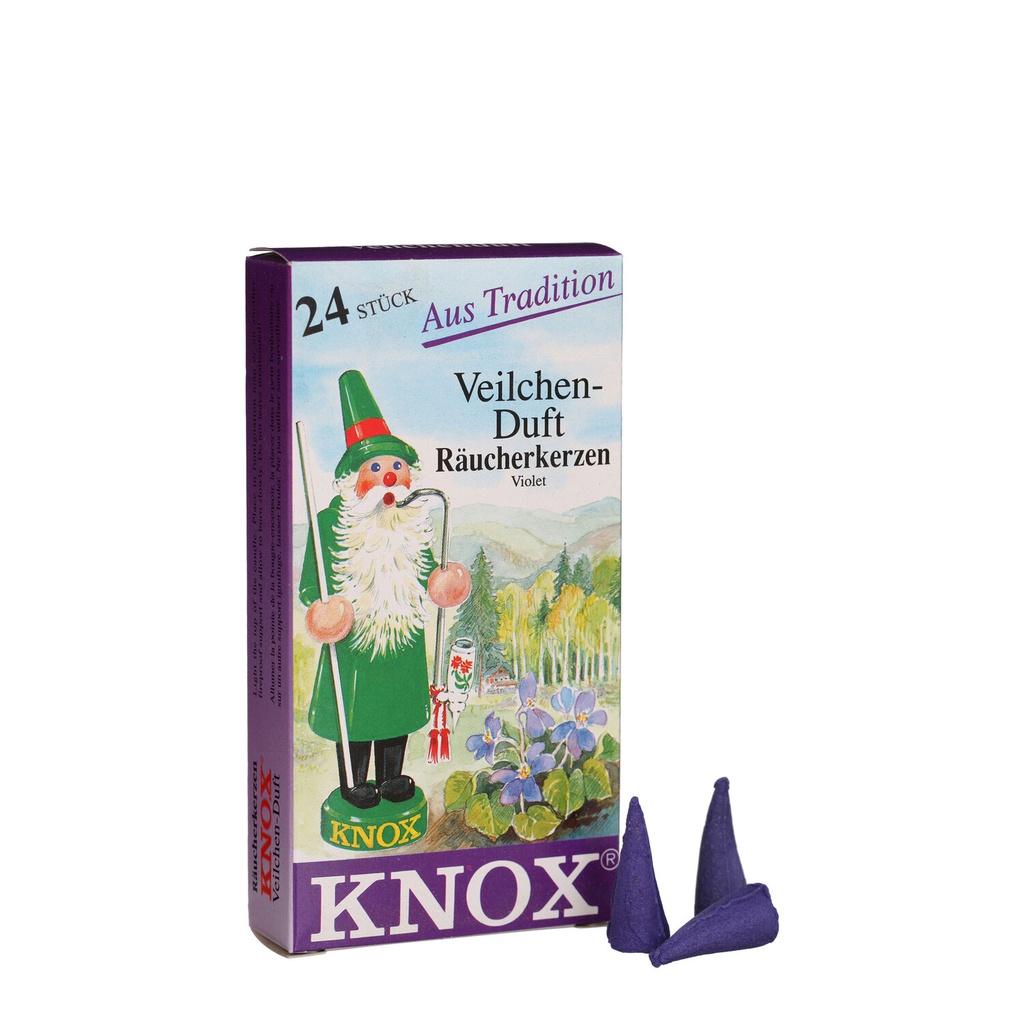 Räucherkerzen - Veilchen (24 Stück)