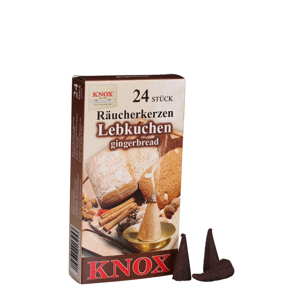 [CU 42 026] Räucherkerzen - Lebkuchen (24 Stück)