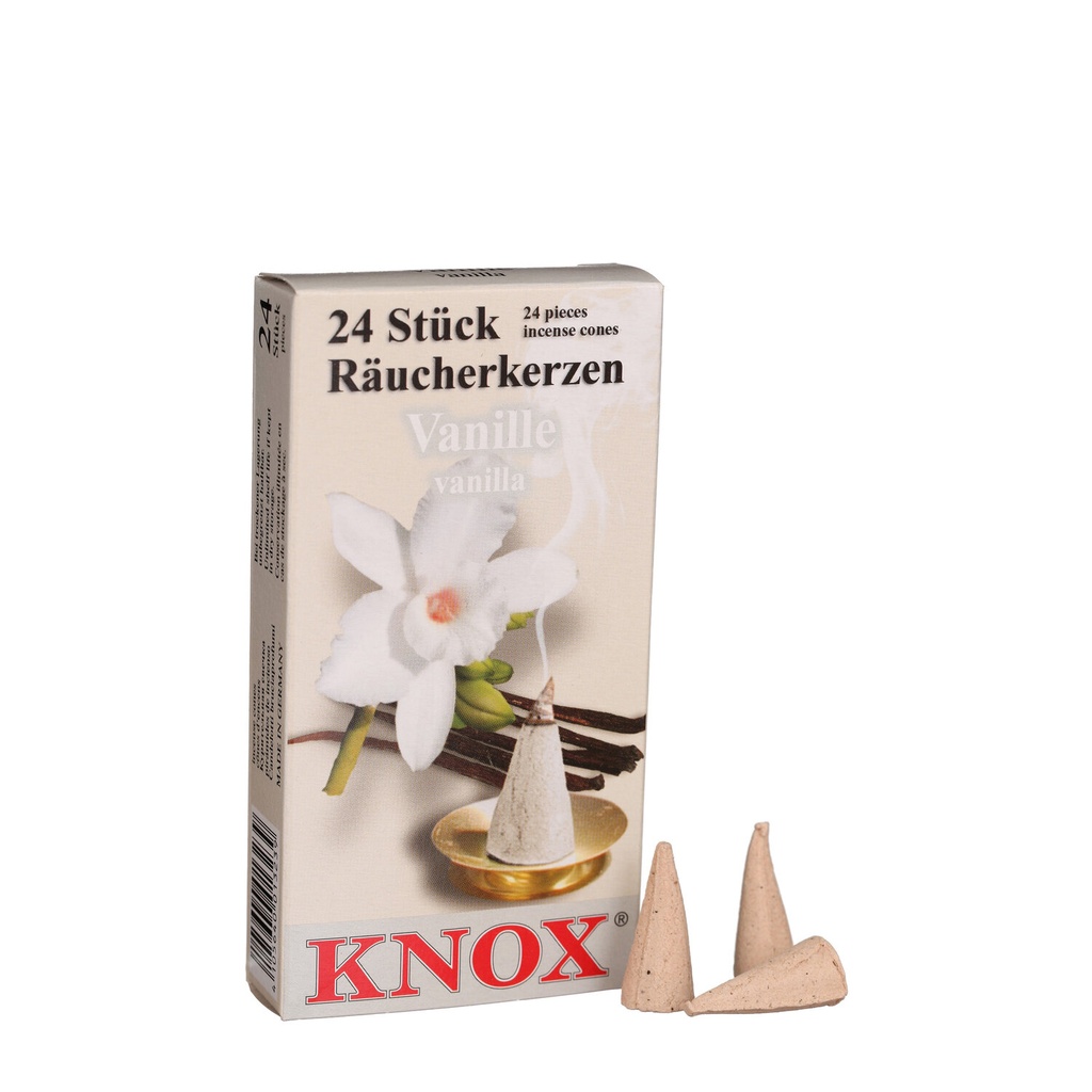 Räucherkerzen - Vanille (24 Stück)