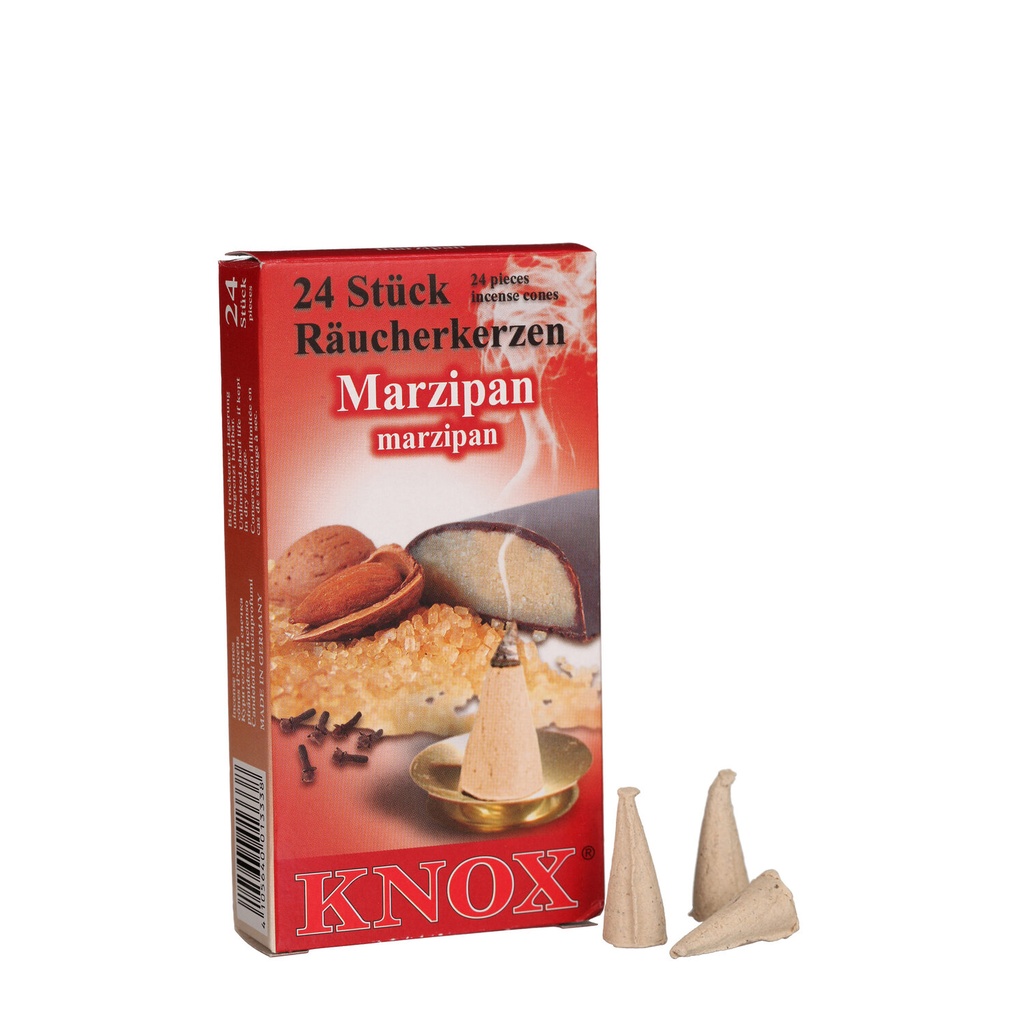 Räucherkerzen - Marzipan (24 Stück)