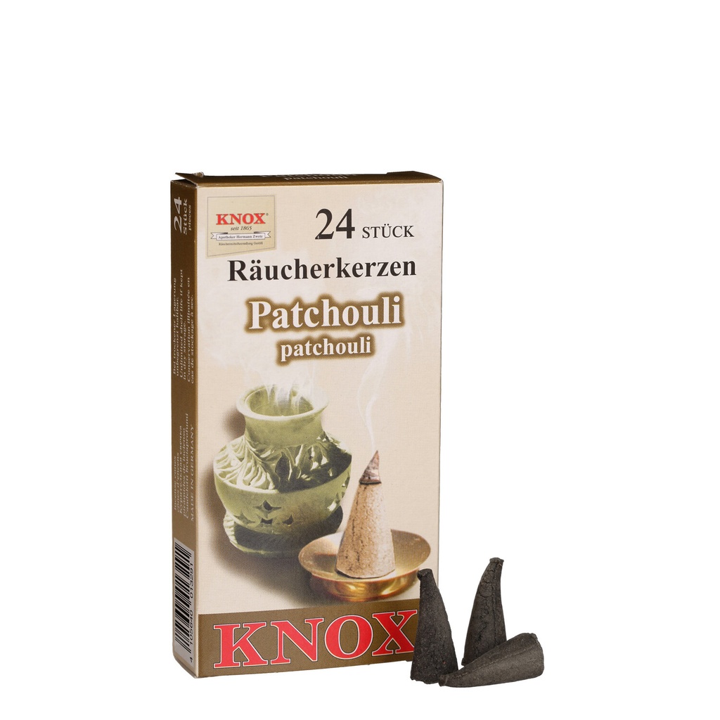 [CU 42 039] Räucherkerzen - Patchouli (24 Stück)
