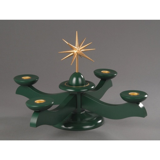 [AP 201/064 G] Adventsleuchter, grün - Weihnachtsstern