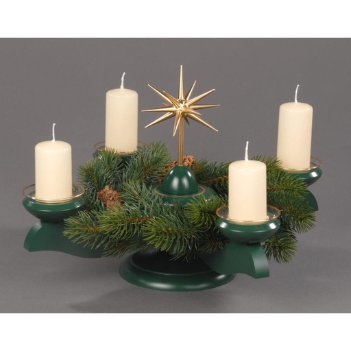 [AP 201/064/1 G K] Adventsleuchter, grün