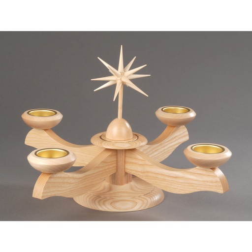 [AP 201/066/1] Adventsleuchter, natur - Weihnachtsstern