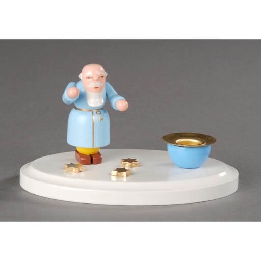 [AP 200/134] Kerzenhalter, farbig - Petrus