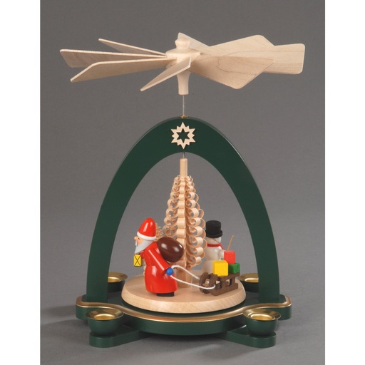 [AP 085/437 G] Pyramide, grün - Bescherung