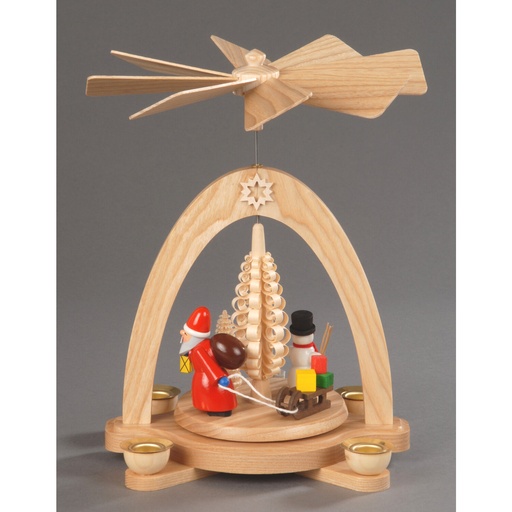 [AP 085/437 N] Pyramide, natur - Bescherung