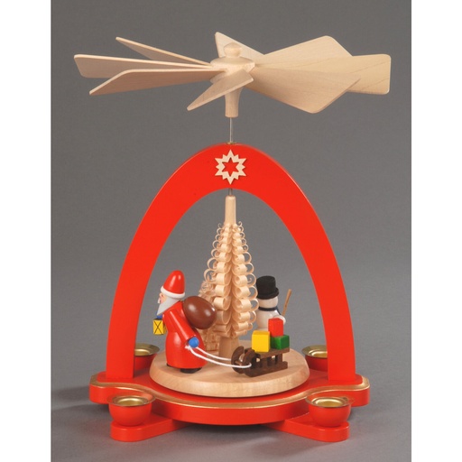 [AP 085/437 R] Pyramide, rot - Bescherung