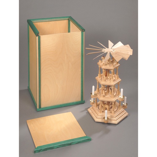 [AP 085/506 HV] Truhe für Pyramide - 4 Etagen