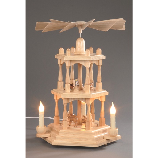 [AP 085/542 E] Pyramide, natur - Reifentiere