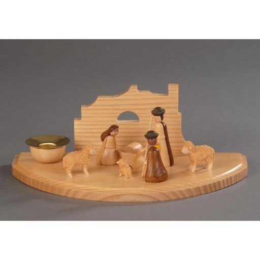 [AP 083/170] Weihnachtskrippe orientalisch - kleiner Sockel